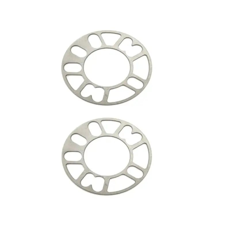 범용 자동차 정비 점검 거울, 휠 스페이서 개스킷, 2 개, 4 및 5 러그, 두께 8mm, 50mm