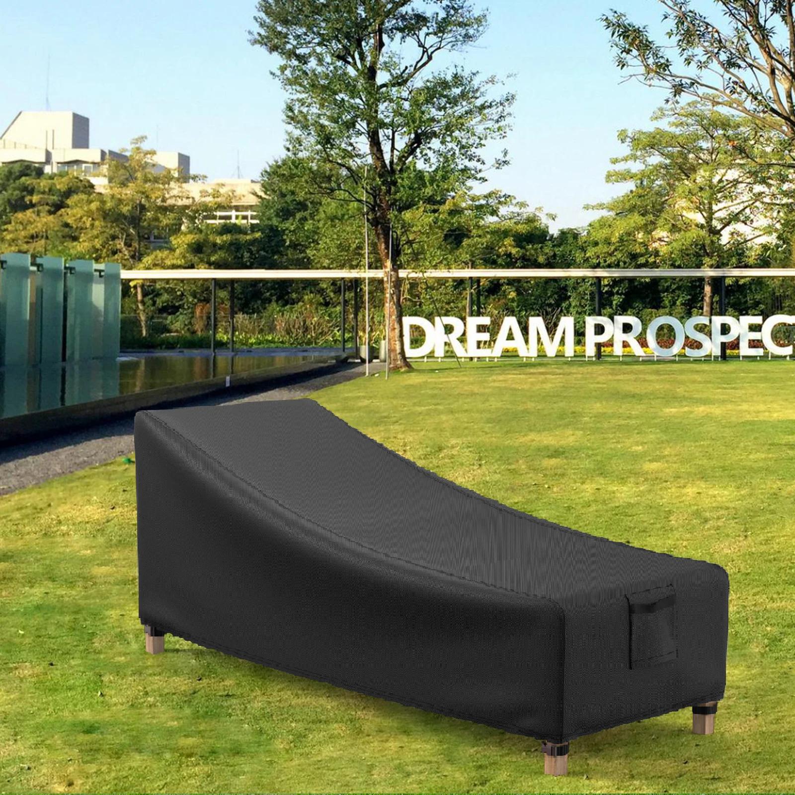 Furniture Covers Oxford Heavy Duty Patio Outdoor Waterproof and UV Resistant Lounge Chair Recliner Protective Cover