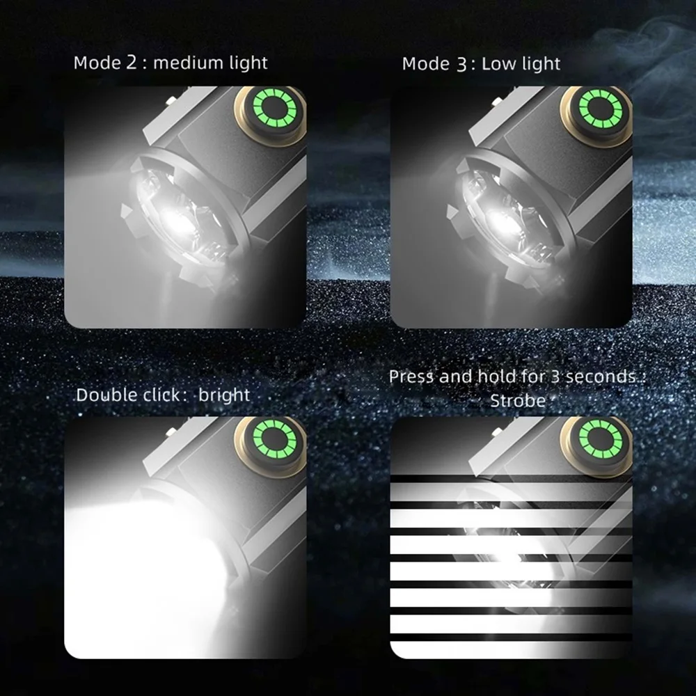USB  18350 ޴ 賶  ġ, ֵ ̴ , ߿  ۾ ڵ , X22 3x LED
