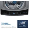 COMFEE’ Washing Machine 2.4 Cu.ft LED Portable Washing Machine and Washer Lavadora Portátil Compact Laundry, 8 Models 4