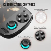 Retroid Pocket 5 RP5 Console de jeu portable rétro Consoles de jeux vidéo Android13 5.5 pouces OLED HD écran SD865 8 + 128G 512G PSP PS2 5