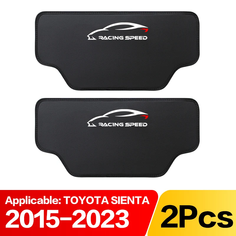 For Toyota SIENTA Anti-dirty pad Carbon Fiber Rear Accessories Accessory Car interior Seat protection Protective Mat