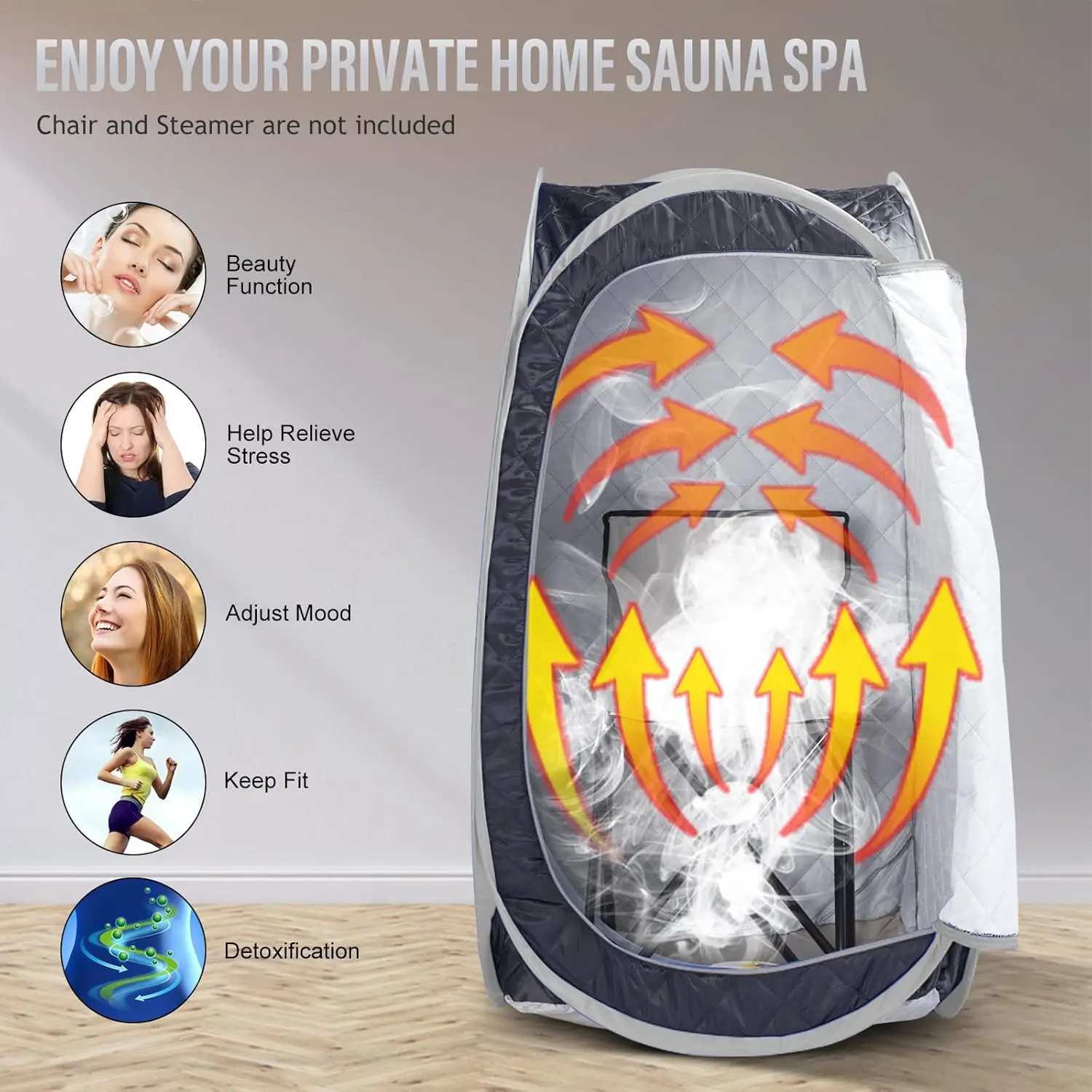 Portable Personal Steam Sauna 3