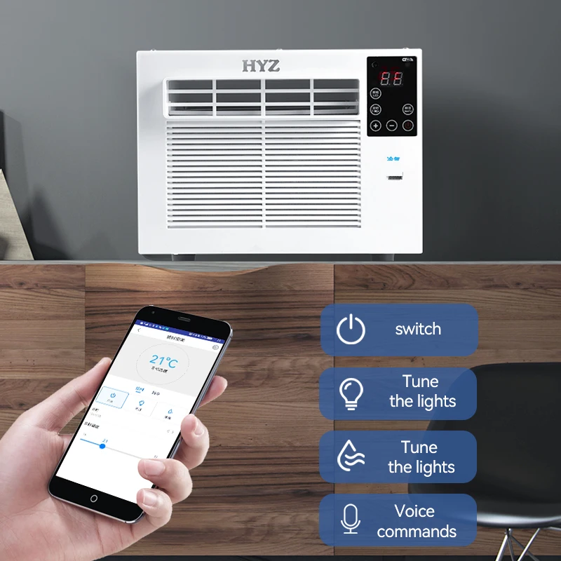 미니 에어컨 110V 220V 야외 2000BTU 자동차 280W 휴대용 에어컨 캐러밴, 자동차, 텐트, 트럭, 캠핑카 액세서리