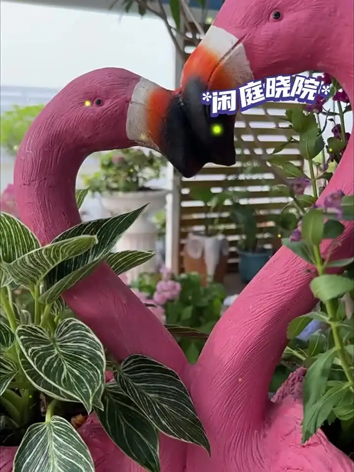 Flamingo-Blumentopf Aus Metall – Niedlicher Tier-Pflanztopf Für Drinnen & Draußen, Als Geschenk Für Pflanzenliebhaber