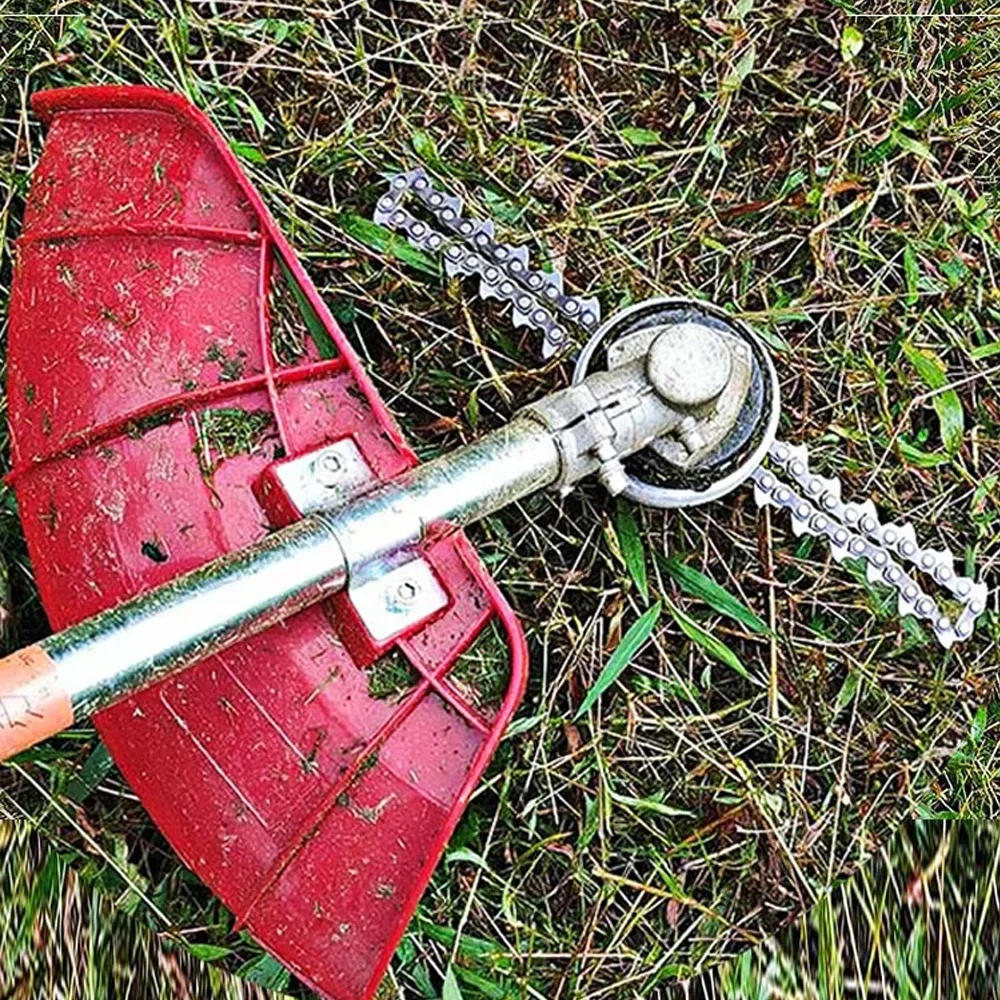 Gartenwerkzeuge Universal 65Mn Rasenmäherkette Rasentrimmerkopf Kettentrimmer Gartentrimmer Grasschneider Ersatzteile Werkzeuge
