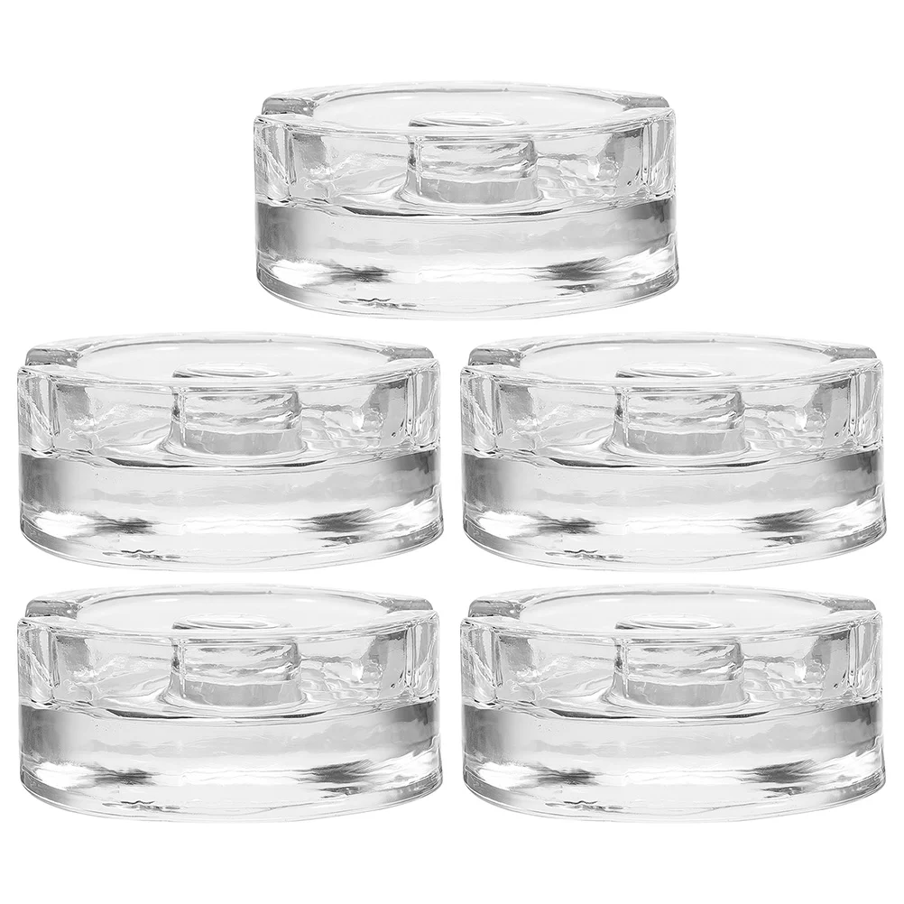 

5 Pcs Sauerkraut Fermented Glass Heavy Stone Dishwasher Transparent Fermenting Weight