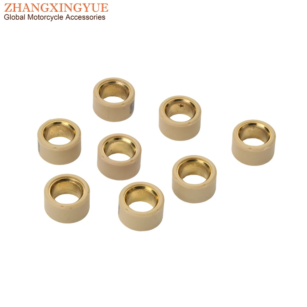 8PC Racing YP250 Performance Variator Roller 9g 13g 14g Weights 20x12mm Yamaha 250 Yp Majesty X-City X-Max 250cc motorcycle variator roller weights