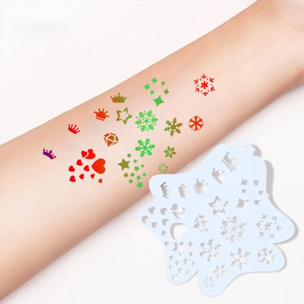 Copying Stencils Face Paint Templates Hollowed DIY Craft DIY Body Art Paint Stencils Easily Use Stamping
