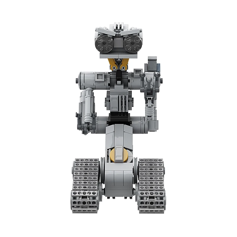 MOC 映画短絡回路軍事感情ロボットビルディングブロックセット