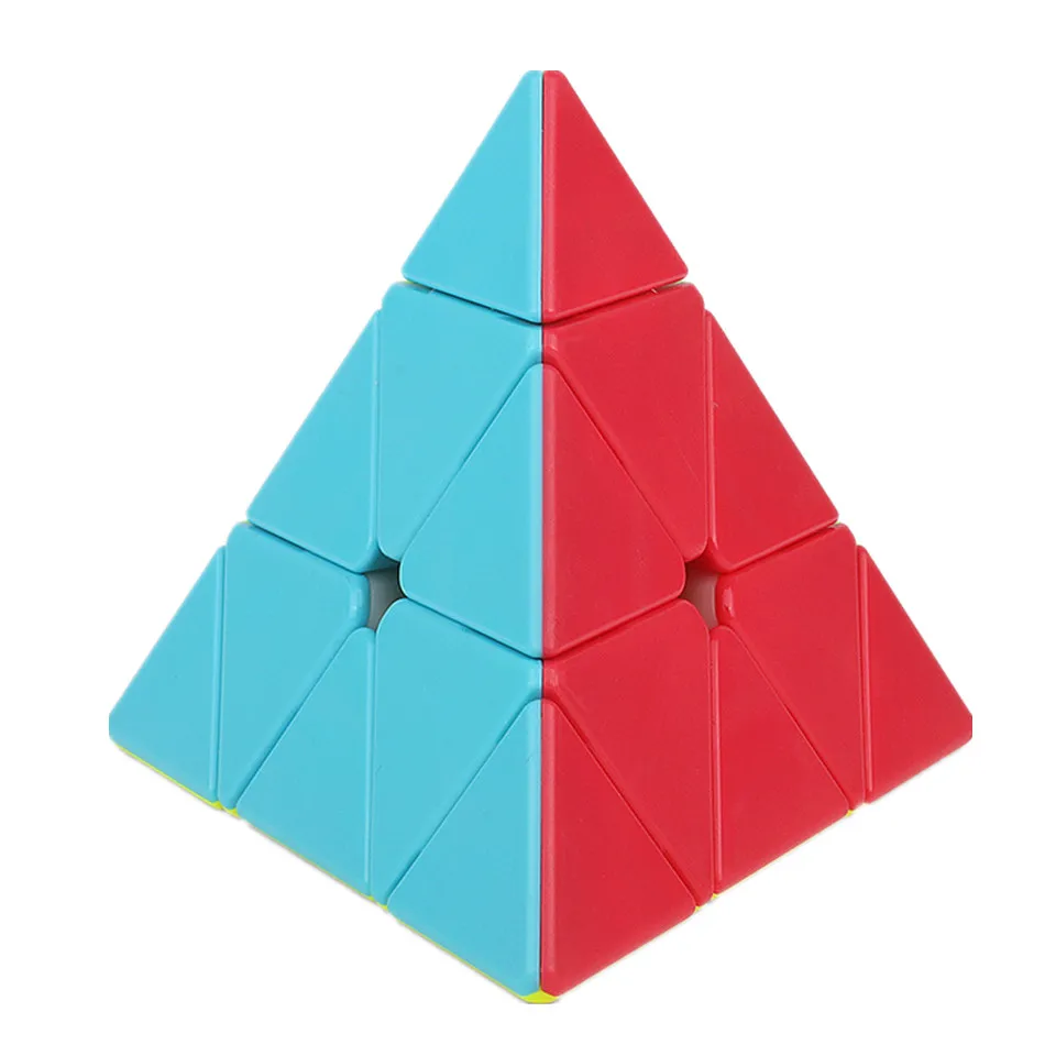 QIYI Qiming S2 Pyraminx 3x3x3 매직 스피드 큐브 Qiming A 피라미드 전문 퍼즐 피젯 장난감, 어린이 선물
