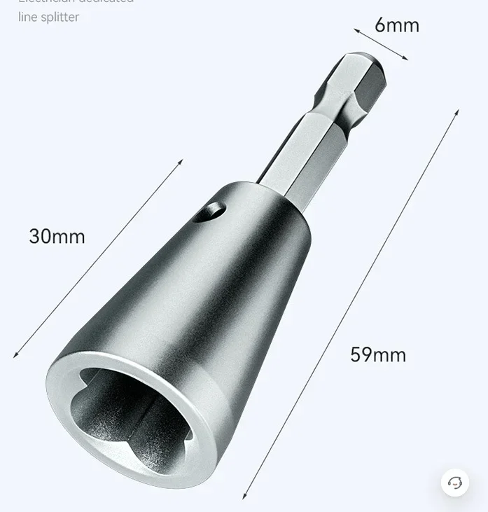 1 Stück Drahtverdrillungsgerät, Schnelles Verdrillungswerkzeug für Elektriker, für Bohrschrauber, Verdrehte Kabelverbinder, Multifunktionswerkzeug – Detail 1