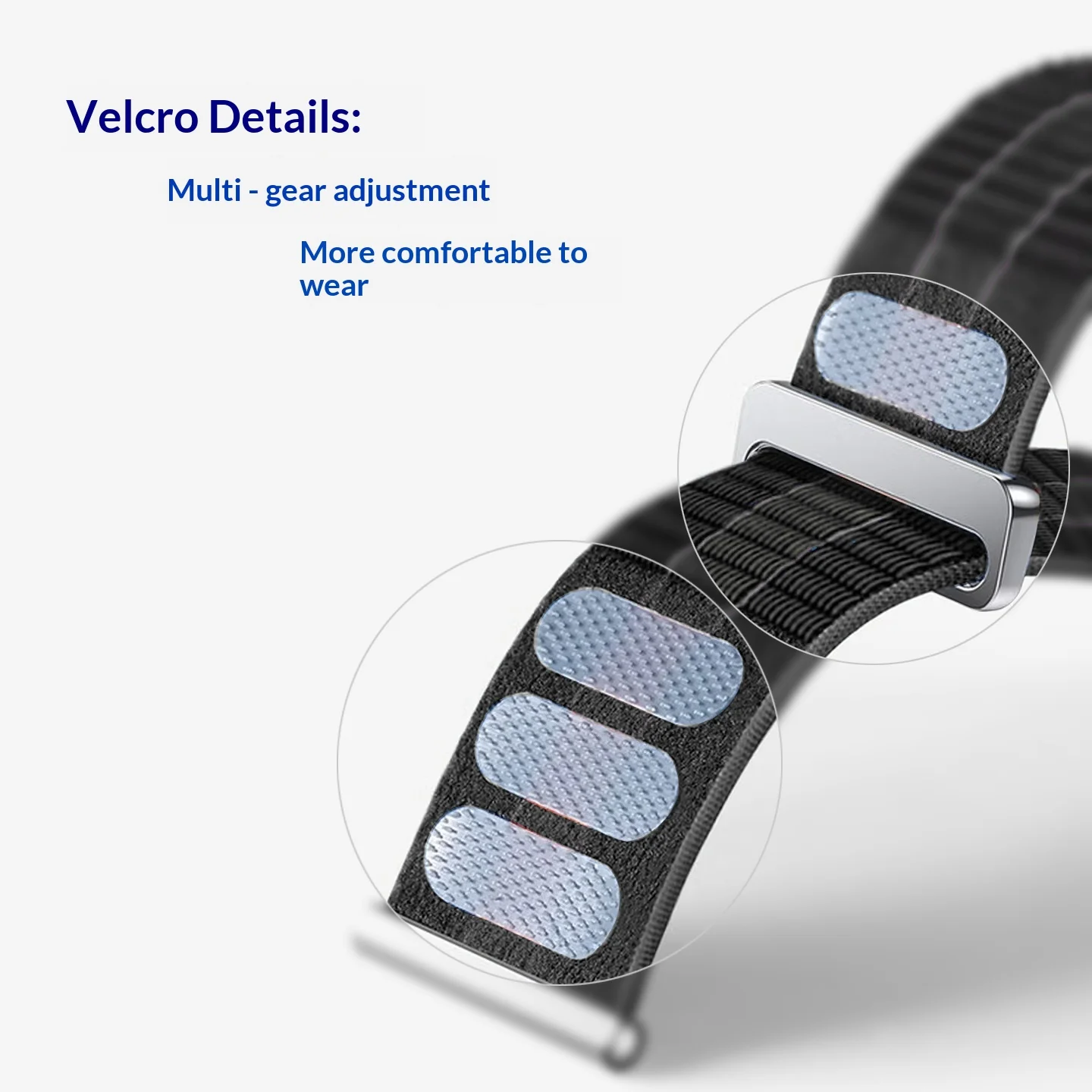 Premium Sport Nylon Loop Bracelet Band - Durable and Stylish Wrist Strap