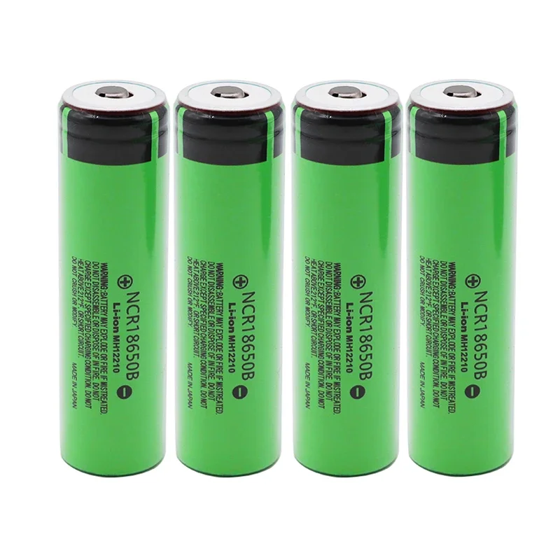 

1-10PC New Original 18650 Battery 3400mAh 3.7v Lithium Battery For NCR18650B 3400mAh Suitable For Flashlight For Battery Pointed