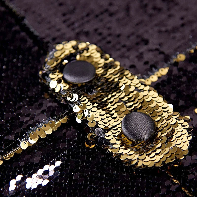 Men Sparkly Sequin Suit Jacket Gold Black Blue Silver Double Breasted DJ Club Stage Singer Costumes Male Tuxedo Blazer For Party