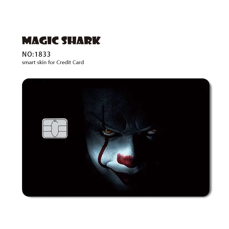 Horrible Movie Killer Billionaire Japanese Warrior Credit/Debit Card Sticker Film Cover