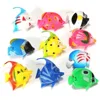 10PCS Artificial Ocean Tropical Fish Plastic Small Floating Fishes Vivid Simulated Fake Tropical Fish Fish Tank Decorations 4