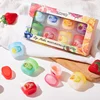 4/8pcs Fruit Series Lip Balm Set Moisturizing Refreshing Non-sticky Anti-Cracked Vaseline Lip Balm for Lips Skin Care 2