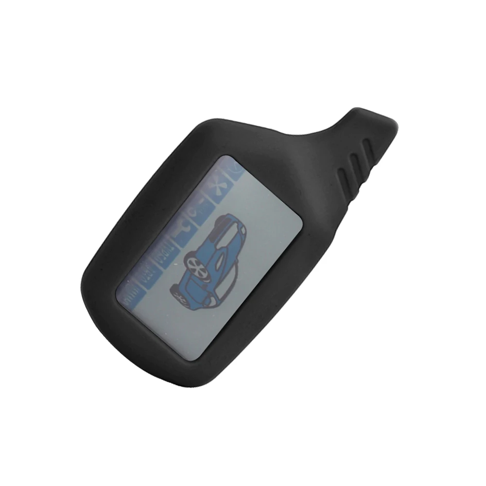 Silicone LCD Body Cover Case 2 Way Car Alarm For Starline B9 B91 B6 B61 A91 A61 V7 Remote Key Chain key case cover key case car key shell flip key fob shell