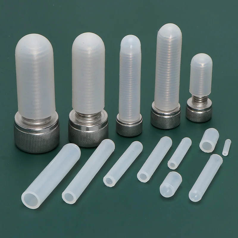 HighTemperatureResistantSiliconeCapThreadProtectionSleeveFor