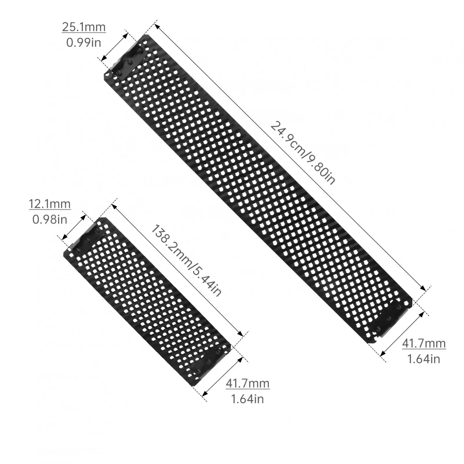 140mm / 250mm Surform Shaver Blades Flat Standard Cut Replacement Blade Steel Shaver Cheese Grater Rasp for Hand Plane Scrape