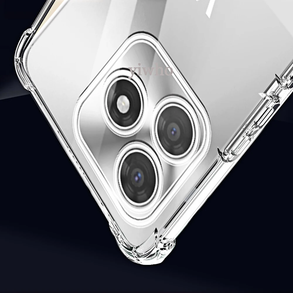 Shockproof Soft TPU Clear Transparent Phone Case - 1-10pcs