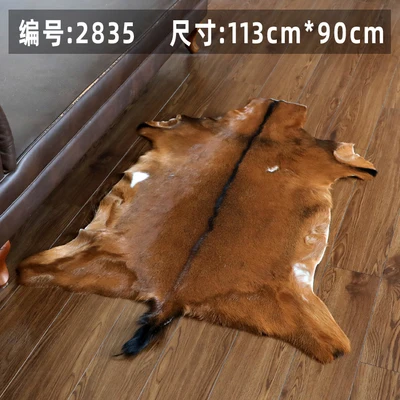 

Коврики из козьей кожи, реквизит для кино и ТВ, Скандинавская винтажная декорация для дома, диванная подушка для гардероба, коврик для обуви, коврик для стула, пальто из овчины