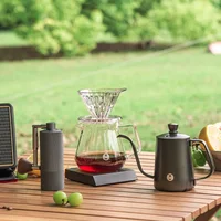 TIMEMORE new mini portable bag gift box Hand brew coffee pot electronic scale set home travel brew coffee gift 2