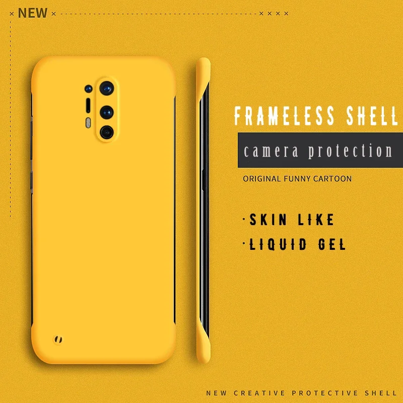 Sleek Multi-Color No Frame Matte Protective Phone Case
