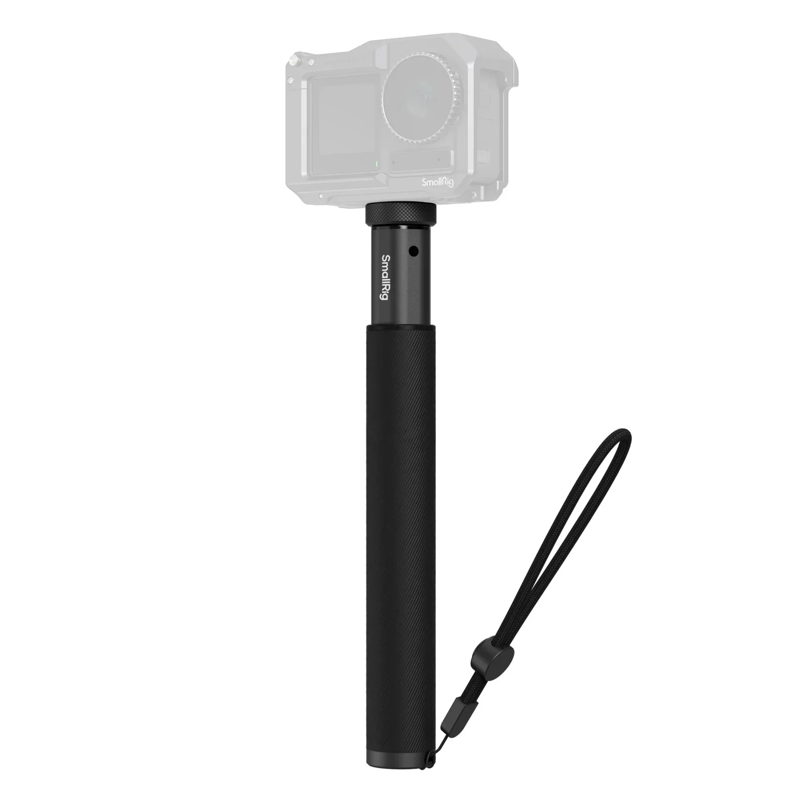 SmallRig Selfie Stick for Action Cameras with Smartphone Clamp for DJI Action 3