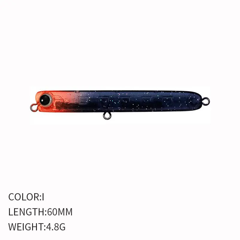 Billings Wobbler Sinking Pencil Bait 60cm 4,8g Micro Sinking Trolling Pencil für Black Bass Jigging-Köder Praktisches Angelzubehör – Detail 15