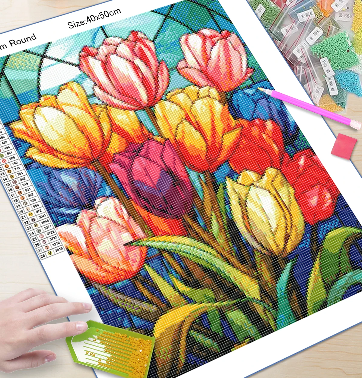 DIY Flower Diamond Painting Tool 2 | DIY Flower Diamond Painting Tool 3