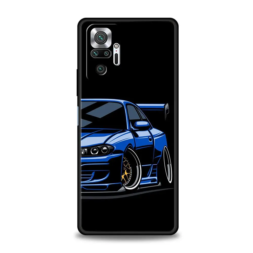 Japanese JDM Sports Cars Comic Phone Case Cover