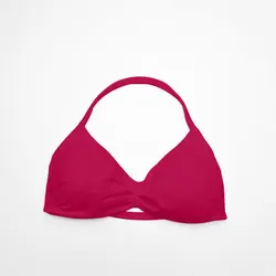 Impact Strappy High-Support Women's Seamless Yoga and Workout Bra Tank - S (Plum colored)