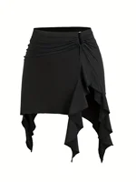 This Is a Popular Large-Sized, Sexy, and Body-Hugging Skirt for Women in Europe and America for the Spring and Autumn of 2025 - Image 3