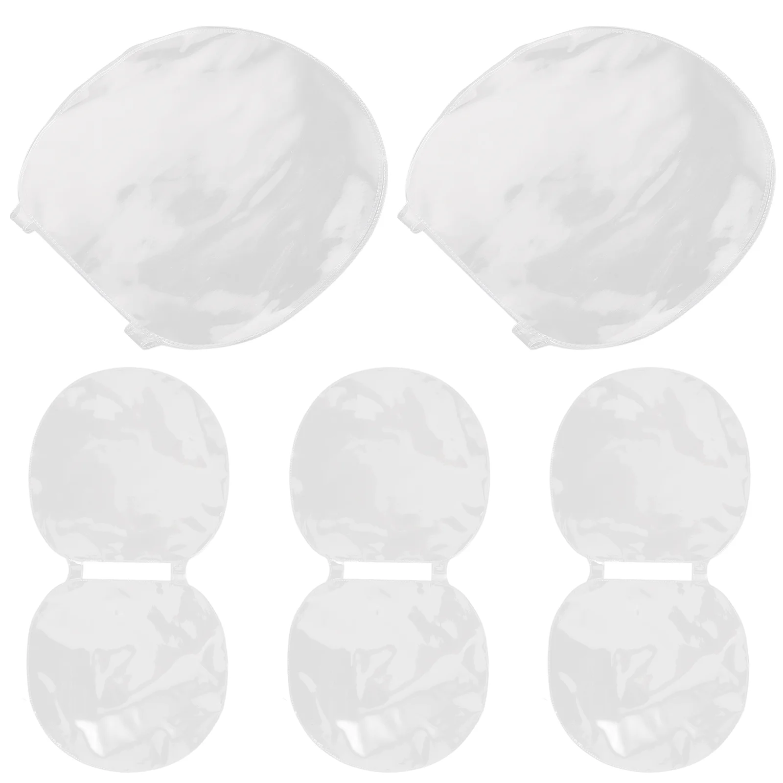 5 Pcs Table Tennis Racket Protective Film Thick Transparent Adhesive PVC Guard For racket supply portable film protector