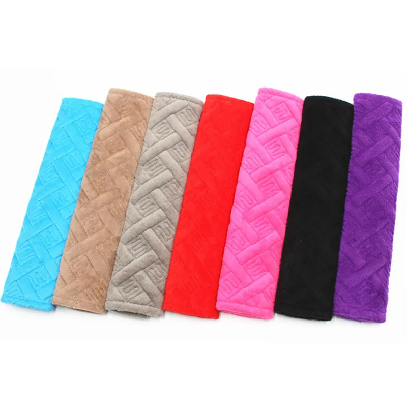 

2Pcs Car Seat Belt Cover Universal Auto Seat Belt Shoulder Pad Warm Flannel Interior Seat Cushion Protector Safety Protection