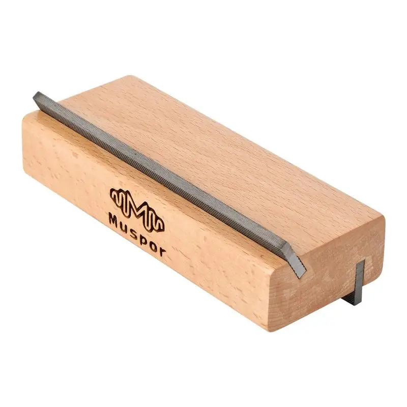 GuitarFretEdgeFile3590DegreeFretCrowningEndBevelDressing