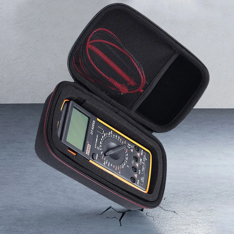 Custodia Rigida EVA Per Multimetro Fluke - Borsa Da Trasporto Antiurto Per F117C, F17B E Modelli Simili