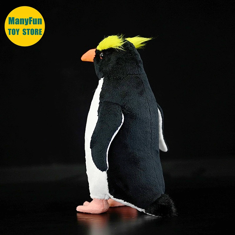 Realistic Fiordland Penguin High Fidelity Penguin Plushie Snares Penguin Plush Toys Lifelike Stuffed Animals Simulation Toys Kid 5