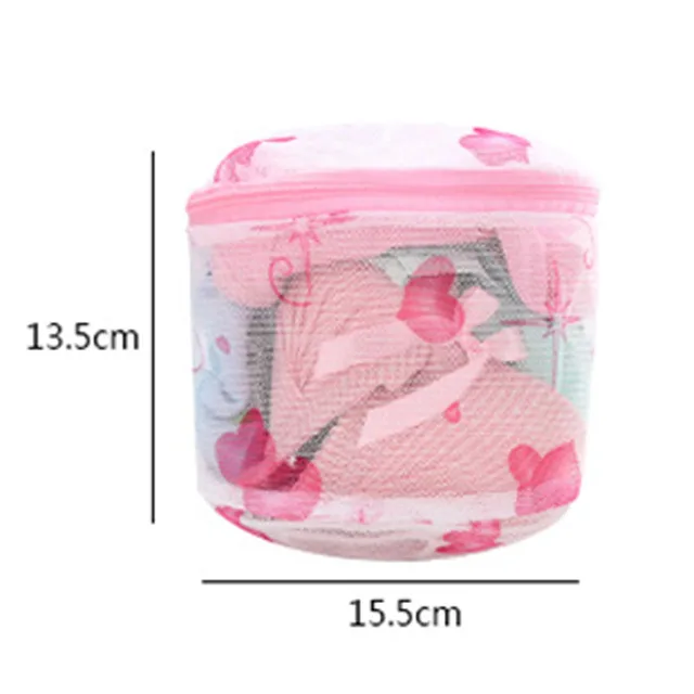 Nejlon Mosó Tasak Melltartó Mosás Zsákok Cipzár Védelmező Finomságok Fehérnemű Otthoni Tisztító Szerszámok Összecsukható Mosókáska - Image 4