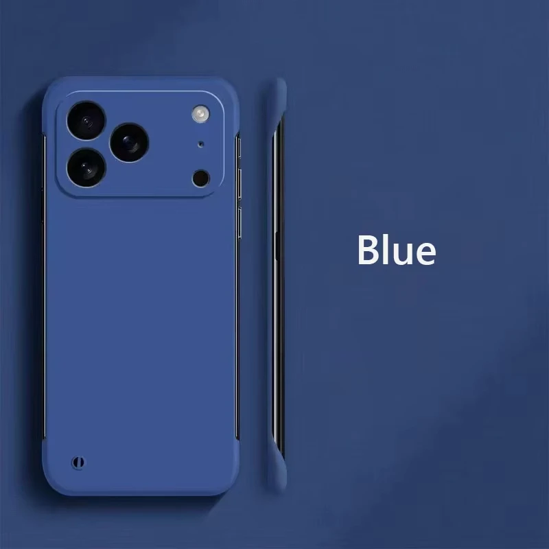 Borderless Ultra Slim Frosted Phone Case – Frameless Hard PC Design