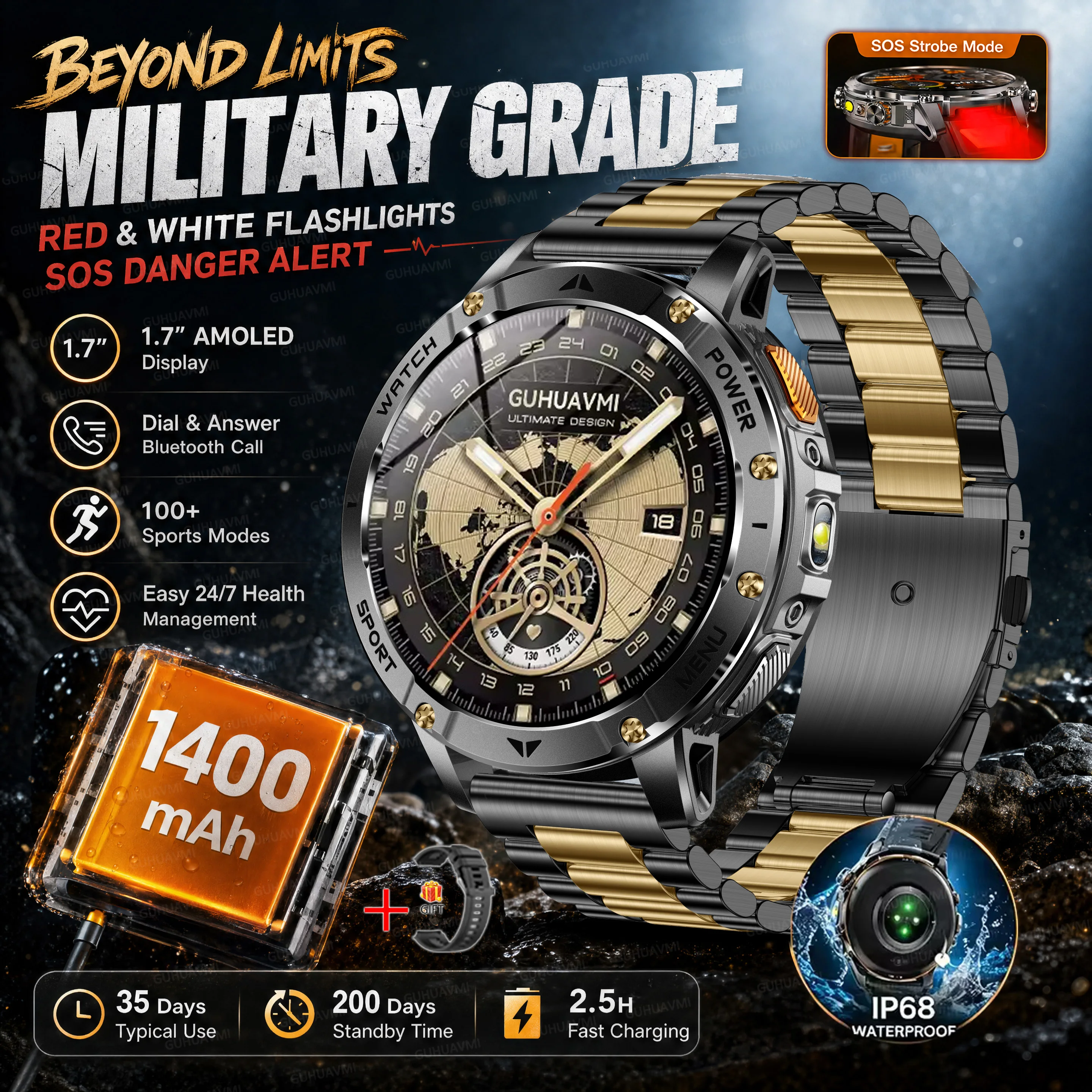 Black Gold Steel