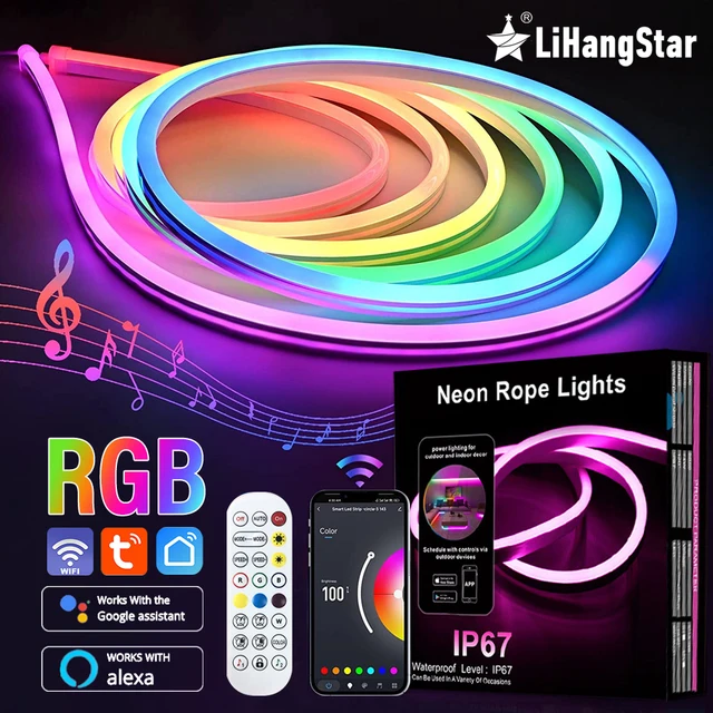 RGB 네온 스트립: 꿈꾸는 공간을 만들어내는 스마트 조명