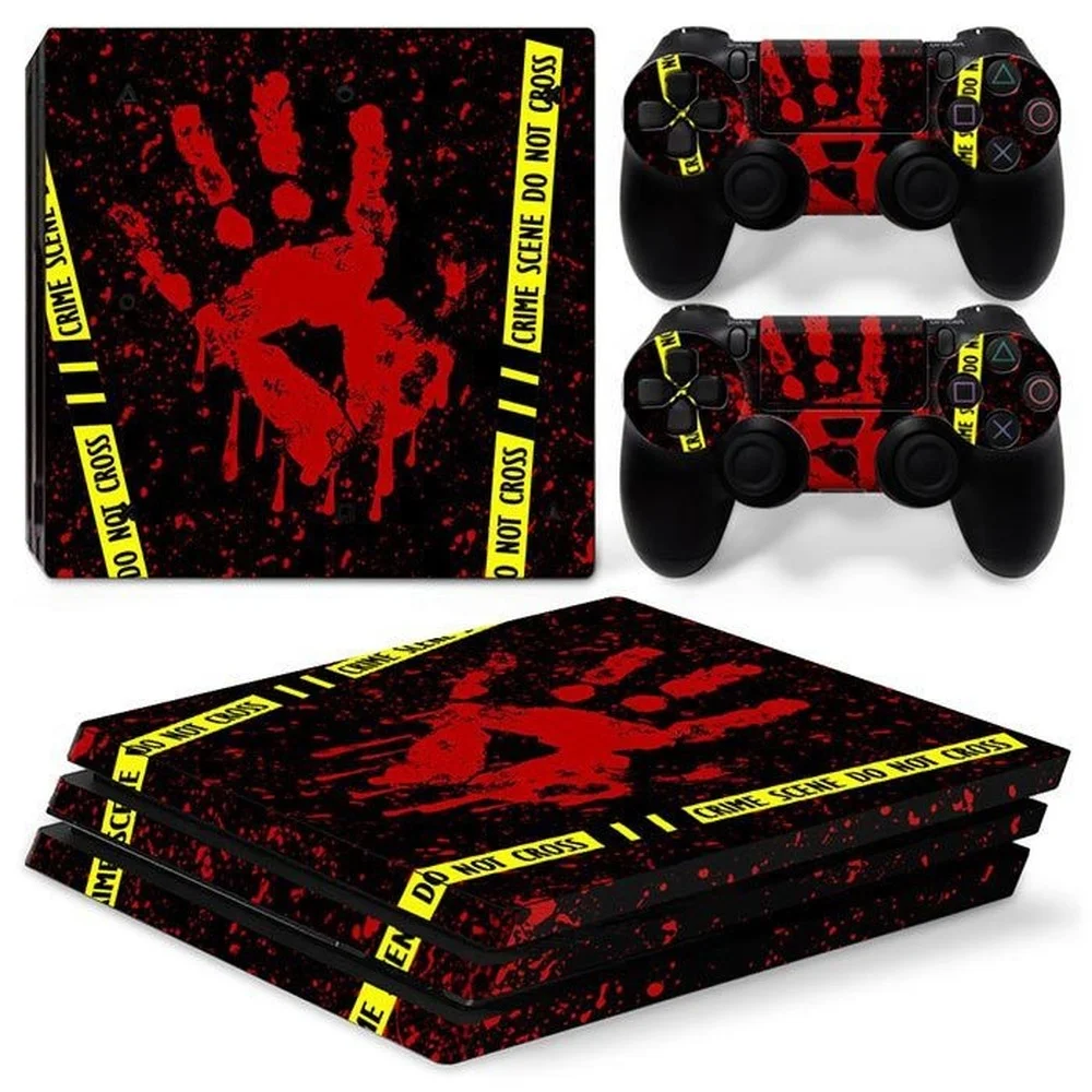 Vinyl Decal PS4 Slim Pro Skins Stickers for Console Controllers Horror Friday  13th