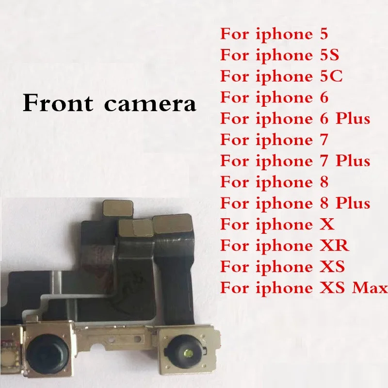 

Alideao-Front Camera Flex Cable with Proximity Sensor, Camera Module, iPhone 5, 5S, 5C,6 Plus, 6S,7,8 PLUS, X, XS, XR, XSMAX, 1P