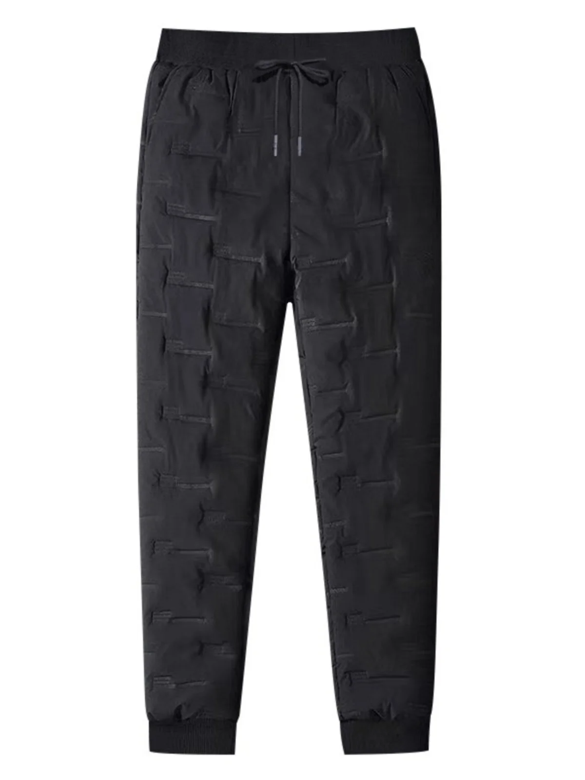 Thiened Fce Lined Casual Pants Large Size Men's Warm Waterproof Corduroy Trousers Windproof Breathable Leisure Trousers