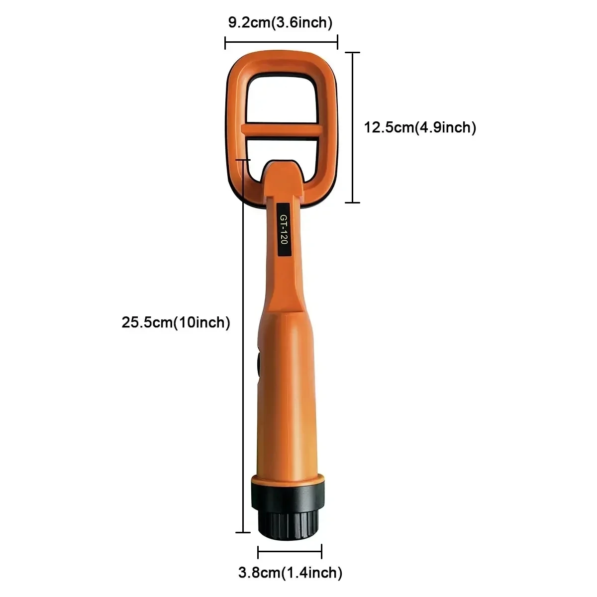 GT120 Handheld Waterproof Diving Metal Detector Pinpointer 3
