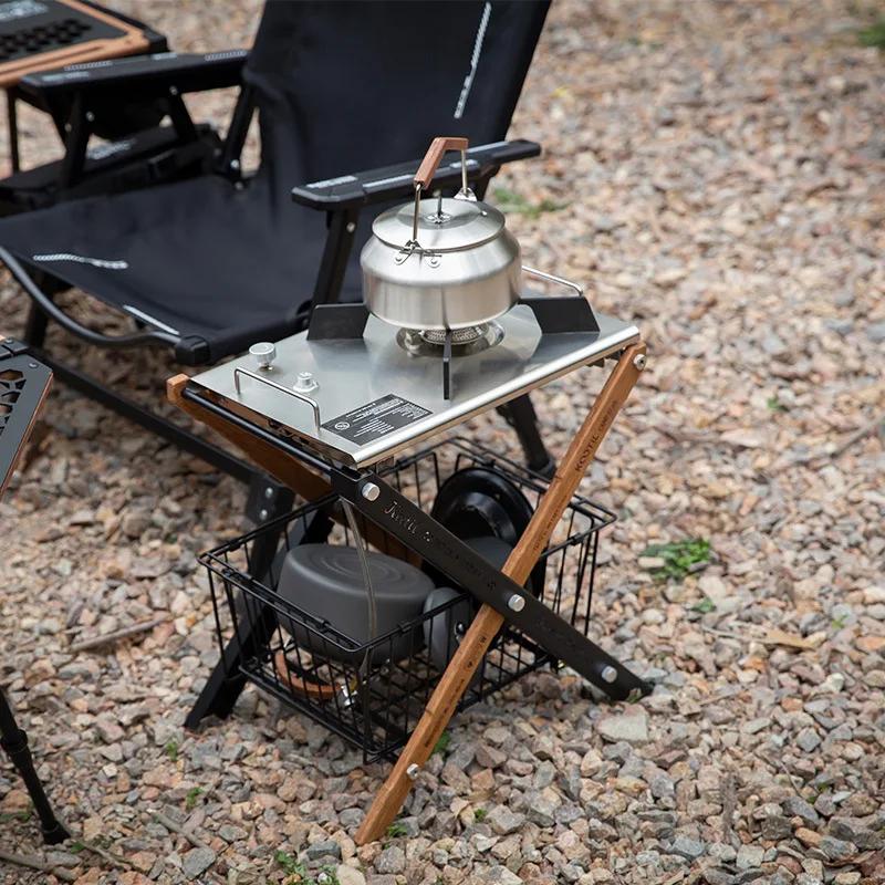 【値下げ交渉⭕️】KOOTIL キャンプテーブル Mr.kootil 軽量ポータブルキャンプ X タイプダブルラックフラット