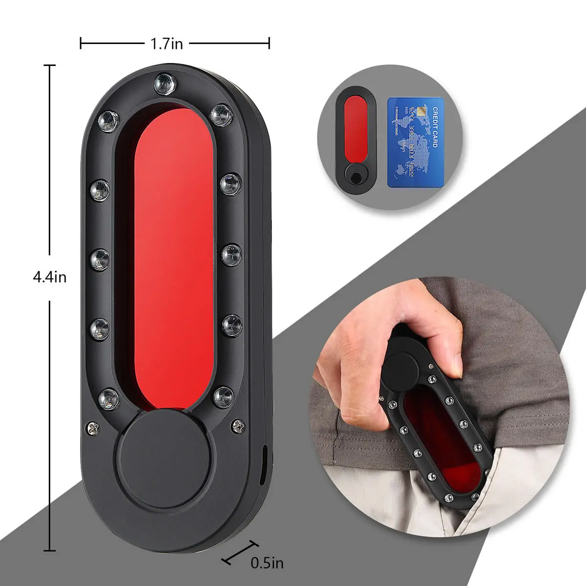 New Large Window Hotel Hotel Camera Detector Anti-candid Artifact X-scan Infrared Detector
